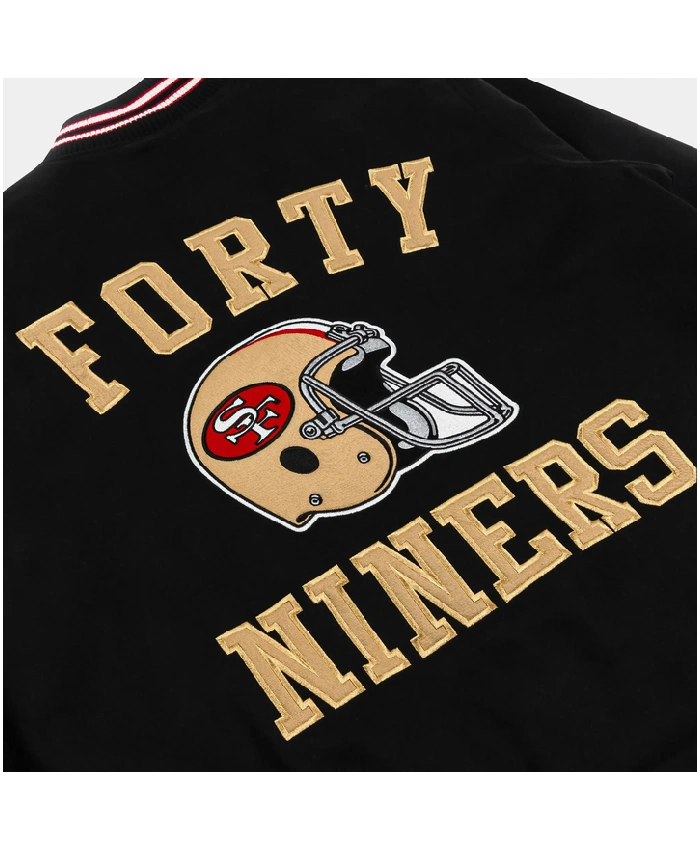 Francisco 49ers Throwback Wool Jacket