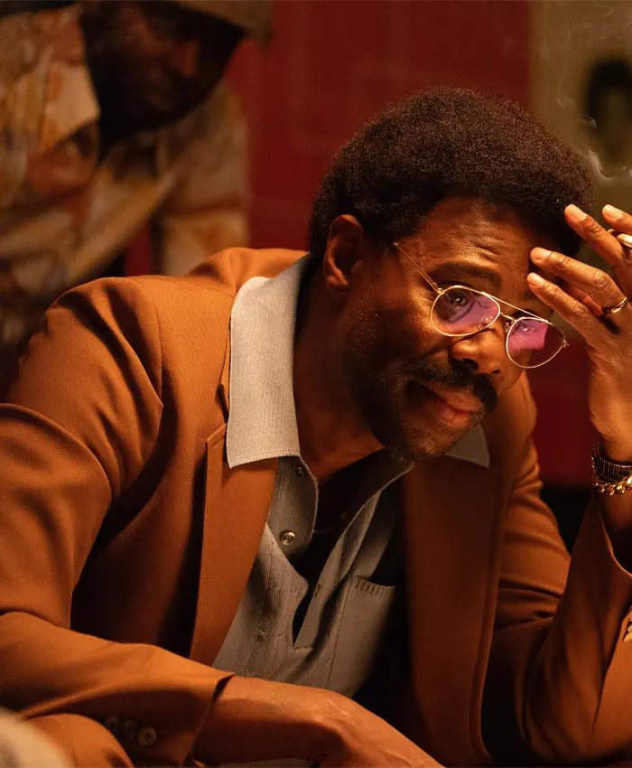 Dead Man's Wire Colman Domingo Brown Coat