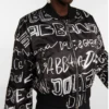 Gabbana Printed Bomber Jacket