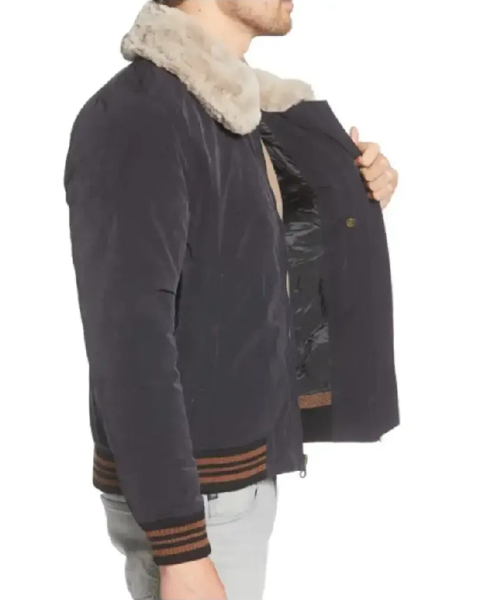 Gaines Fixer Upper Colorado Mountain House S01 Sherpa Collar Jacket