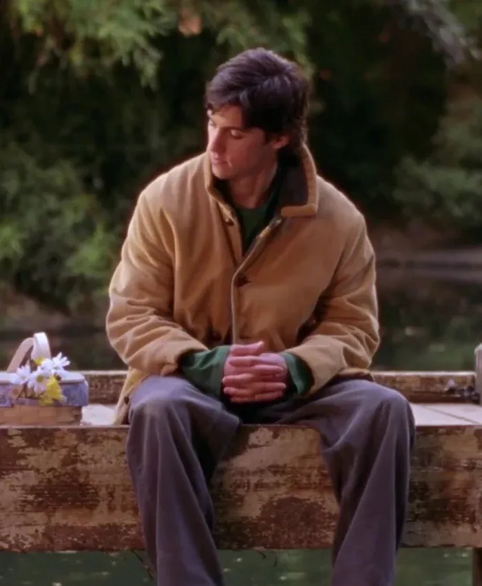 Milo Ventimiglia Gilmore Girls Brown Suede Leather Jacket