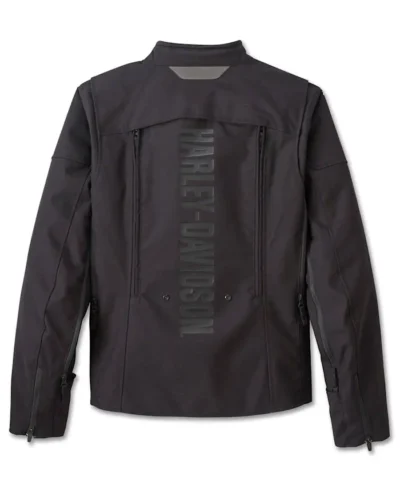 Harley Davidson Glide Switchback Zipper Lite Riding Nylon Jacket