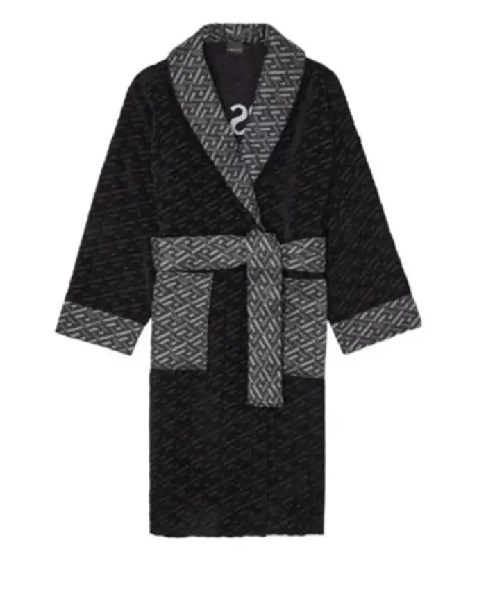 Gray Versace Robe