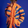 Digimon Greymon Puffer Jacket