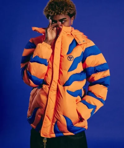 Digimon Greymon Puffer Jacket