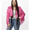 Hailey Wright The Voice S27 Pink Fringe Jacket
