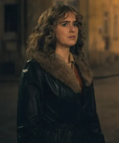 Twila Hasbeck Ponies S01 Haley Lu Richardson Black Leather Jacket