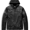 Harley Davidson Swingarm 3 In 1 Leather Jacket