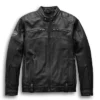 Harley Davidson Swingarm 3 In 1 Leather Jacket - Without Hoodie