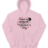 Have A Magical Valentine’s Day Lilac Printed Hoodie