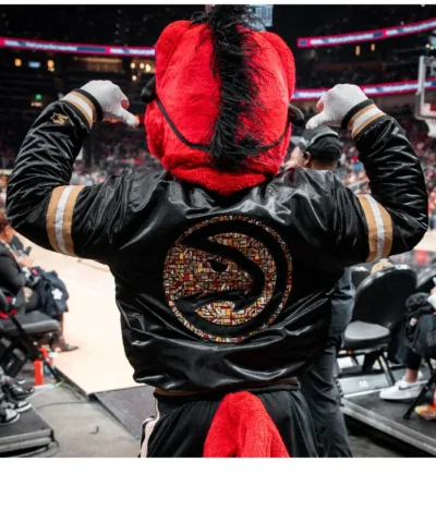 Hawks Black Varsity Jacket