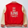 Her King and His Queen Varsity Jacket