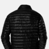 High-Shine Glossy Finish Lightweight Padded Jacket