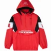 Houston Texans OVO Breakaway Red Pullover Jacket