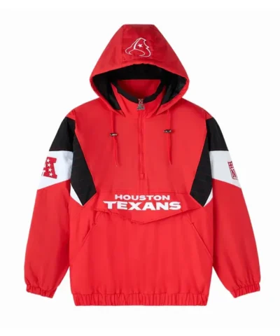 Houston Texans OVO Breakaway Red Pullover Jacket