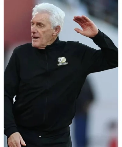 Hugo Broos Africa Cup Of Nations Black Jacket