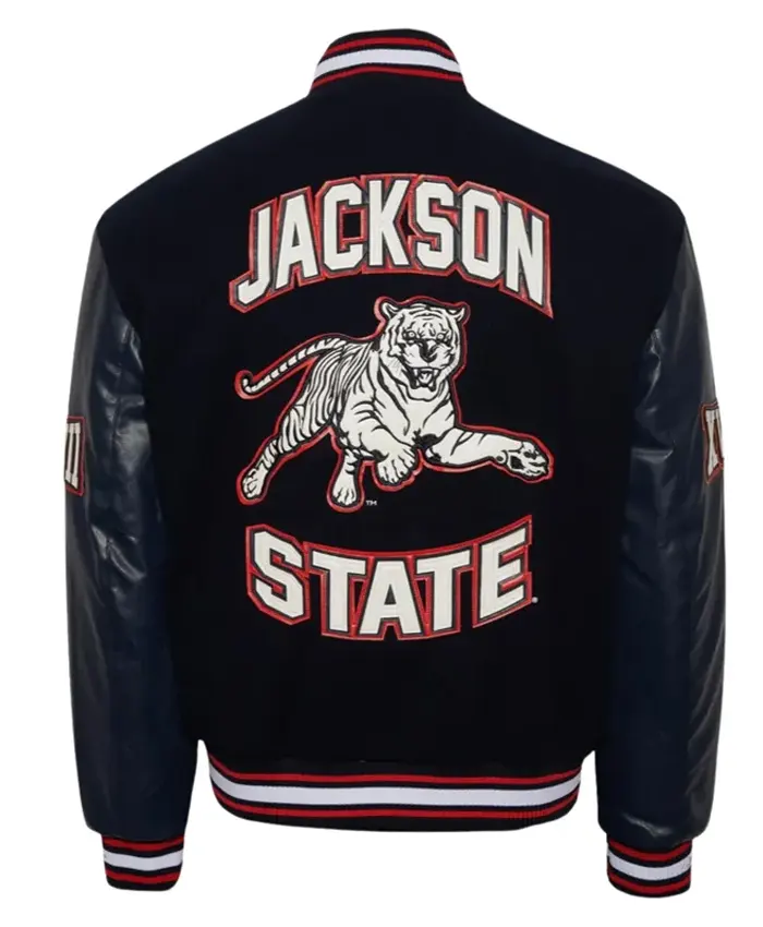 Jackson State University Varsity Navy Jacket