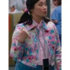 Jasmine Bayes Casualty S45 Pink Printed Jacket