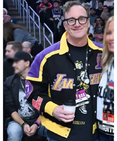 Jay Mohr Los Angeles Lakers Game Jacket