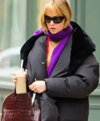 Jennifer Lawrence Puffer Coat