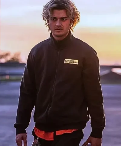Joe Keery Cold Storage 2026 Travis Black Jacket