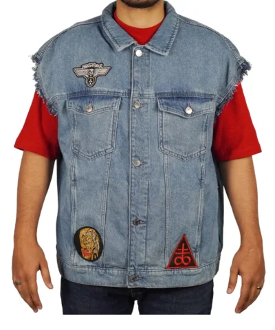 Joe Keery Stranger Things Dio Denim Vest