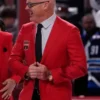 John MacLean New Jersey Devils Ring of Honor Red Blazer