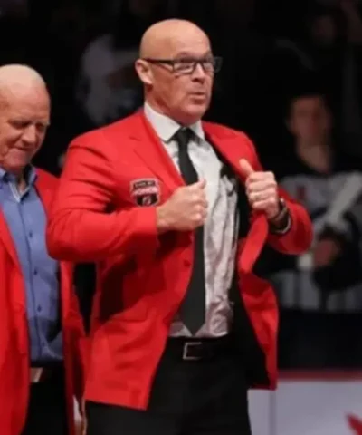 John MacLean Ring of Honor red Blazer