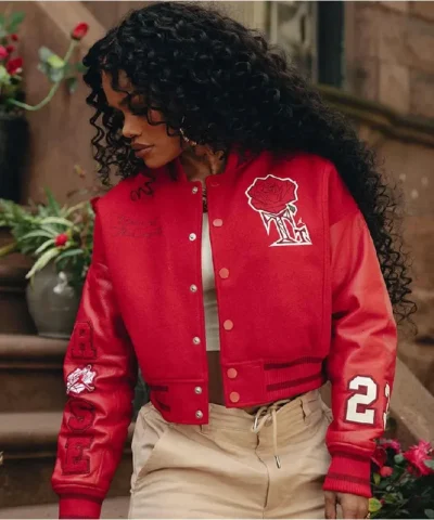 Jordan x Teyana Taylor Varsity Jacket