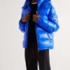 Juice WRLD Blue Moncler Puffer Jacket