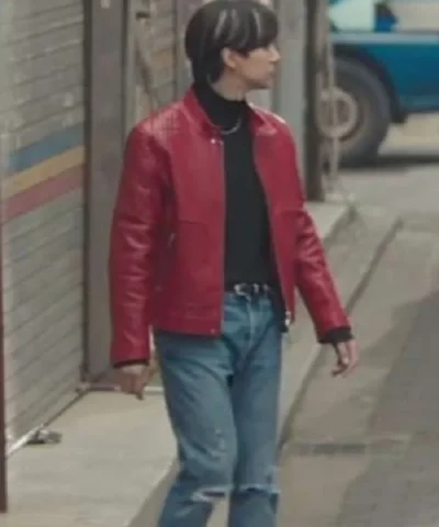 Jun-ho Typhoon Family Season 1 Red Jacket