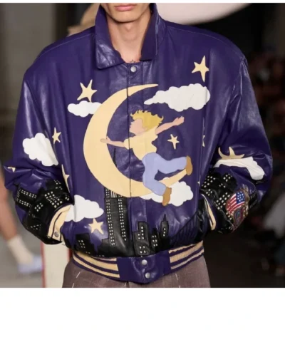 KIDSUPER x JEFF HAMILTON Leather Jacket