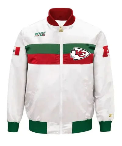 Kansas City Chiefs Mexico Satin Jacket