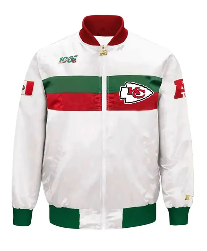 Kansas City Chiefs Mexico Satin Jacket