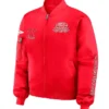 Kansas City Chiefs Red Patch Full-Zip Bomber Jacket