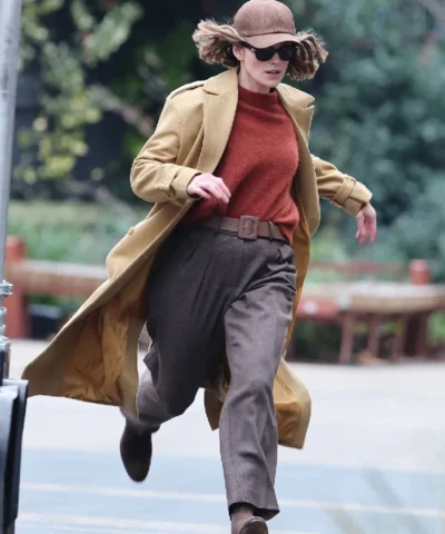 Keira Knightley Black Doves Trench Coat