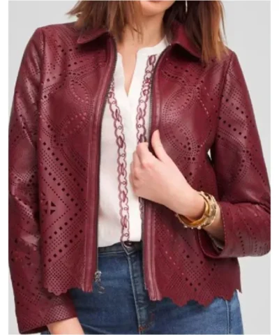 Kelce The Traitors US S04 Leather Jacket