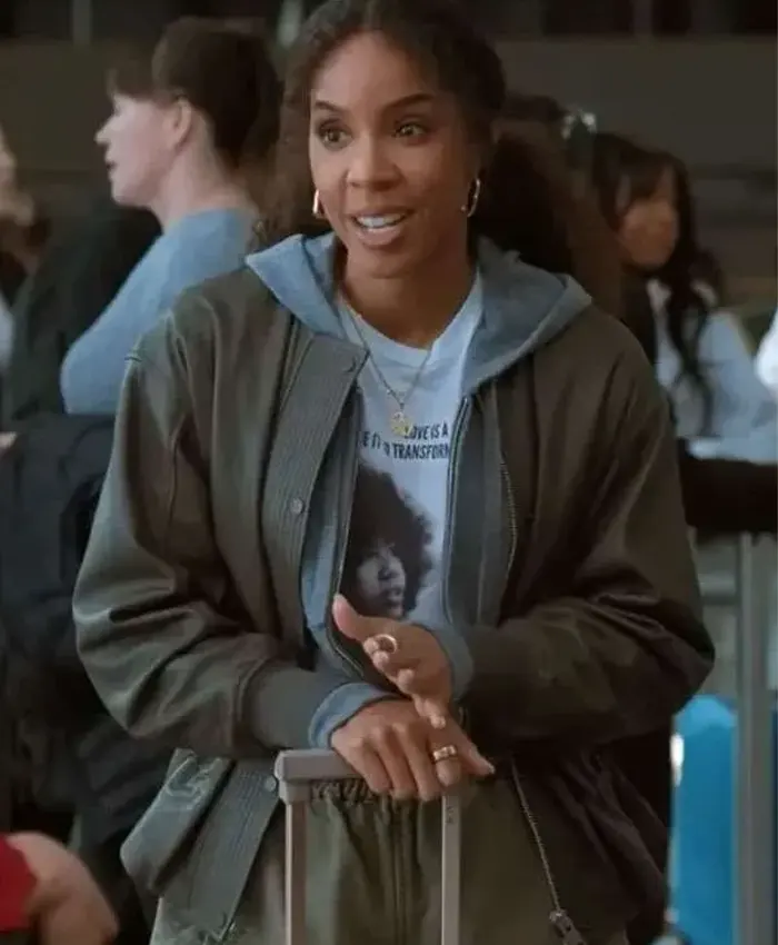 Kelly Rowland Relationship Goals Leather Jacket