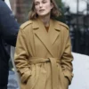 Knightley Black Doves Trench Coat