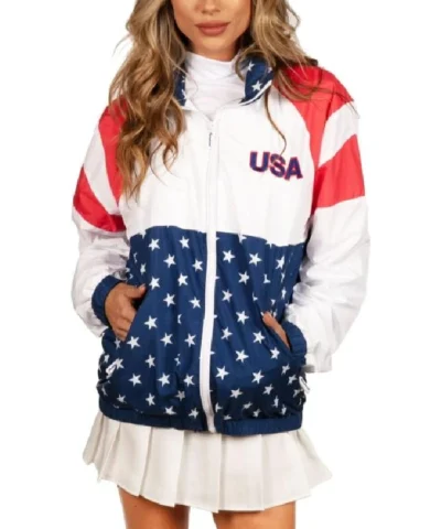 Kotb The Today Show 2026 USA Windbreaker Jacket