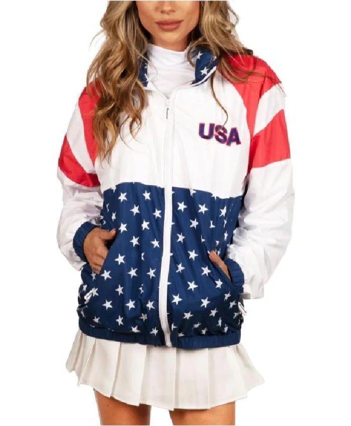 Kotb The Today Show 2026 USA Windbreaker Jacket