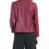 Kotb The Today Show Red Leather Jacket