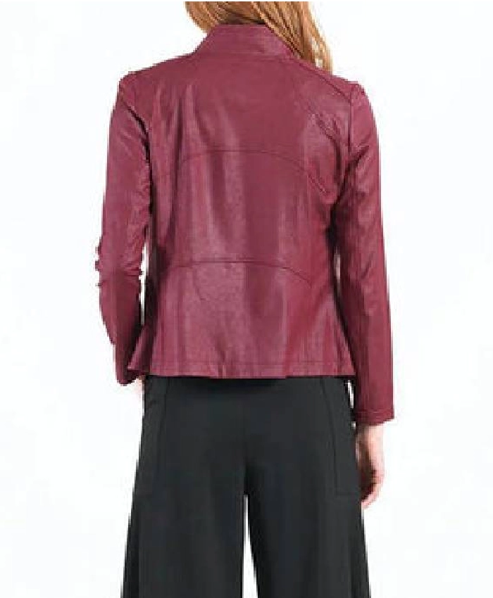 Kotb The Today Show Red Leather Jacket