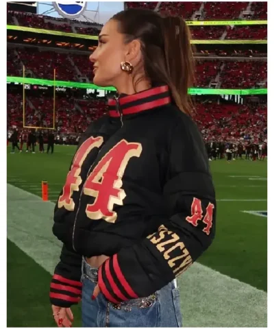 Kristin Juszczyk 44 Black 2026 Puffer Jacket