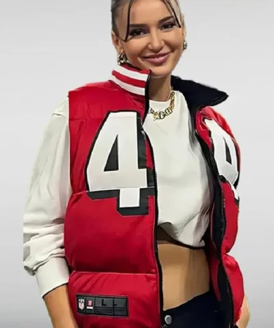 Kristin Juszczyk 49Ers Puffer Vest
