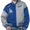 LA Dodgers Offside Royal and Grey Jacket