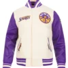 LA Sparks Classics Rib Retro Varsity Jacket