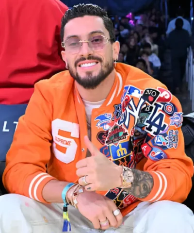 Lakers Game LA Alex Telles Varsity Jacket