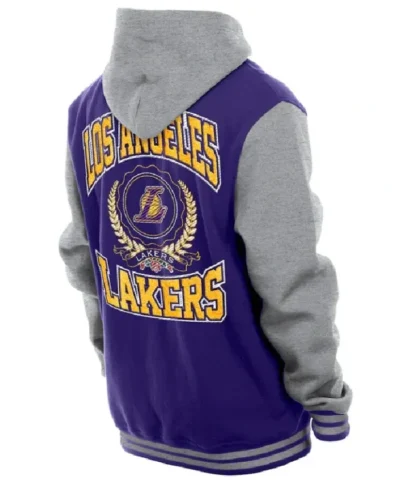 Lakers Throwback Prep Hoodie Jacket