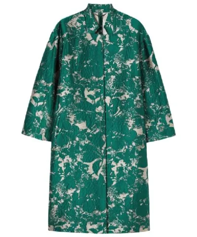 Laurence Gormezan Emily in Paris S5 Floral Wrap Coat